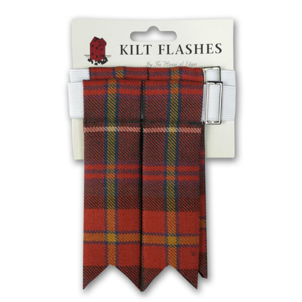 Poly/Viscose Tartan Flashes - red tartan should be replaced with Poly/Viscose Tartan Flashes.