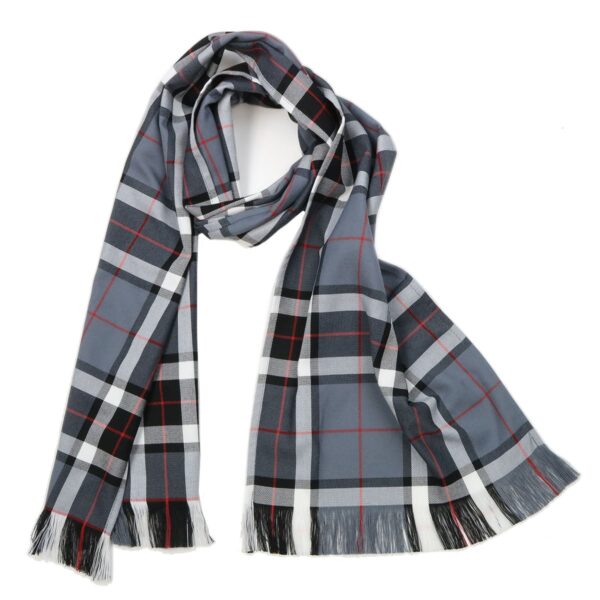 Thompson Grey Tartan Scarf